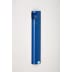 Blauer Wandascher B 12 aus Metall mit Lochmuster und VAR Logo
